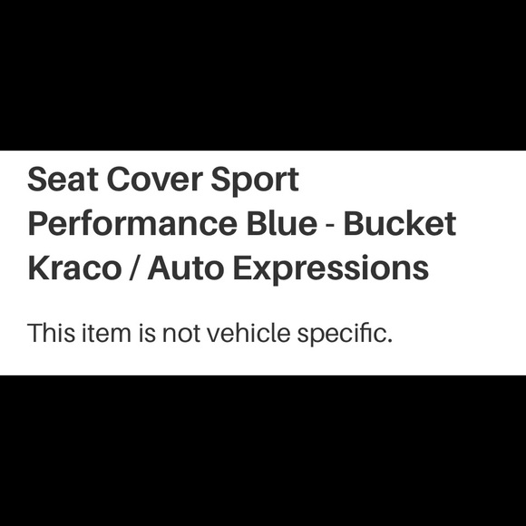 COPY - NWT KRACO SEAT COVERS - Picture 4 of 4